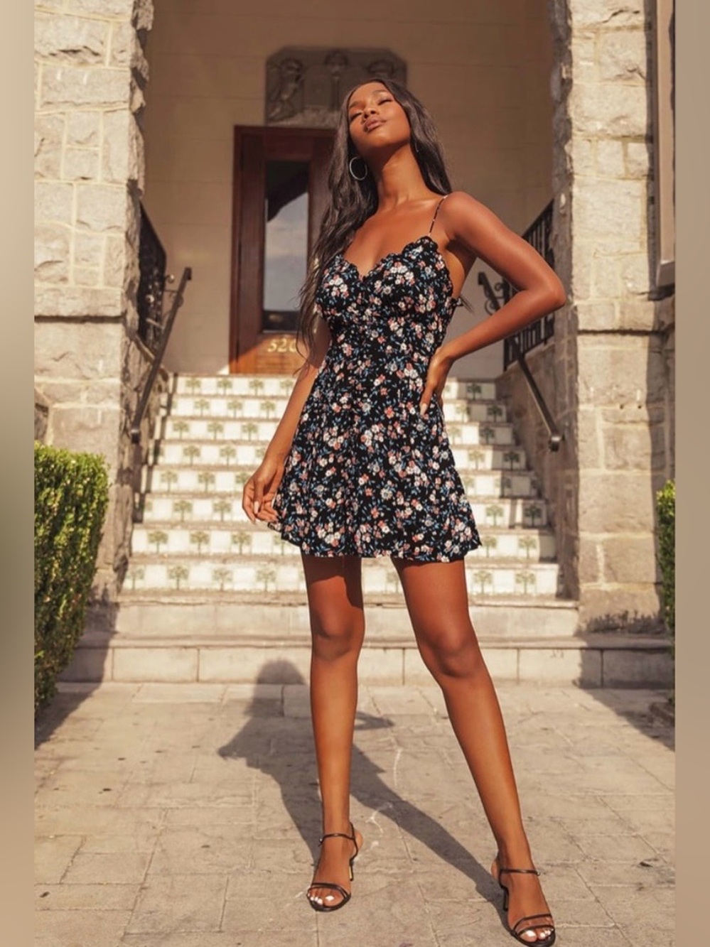 Lulus Flourishing Love Floral Button-Up Mini Dress - Picture 2 of 12